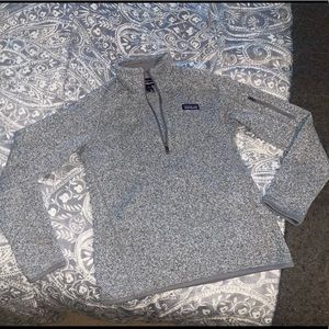 Patagonia Better Sweater Gray Quarter Zip
